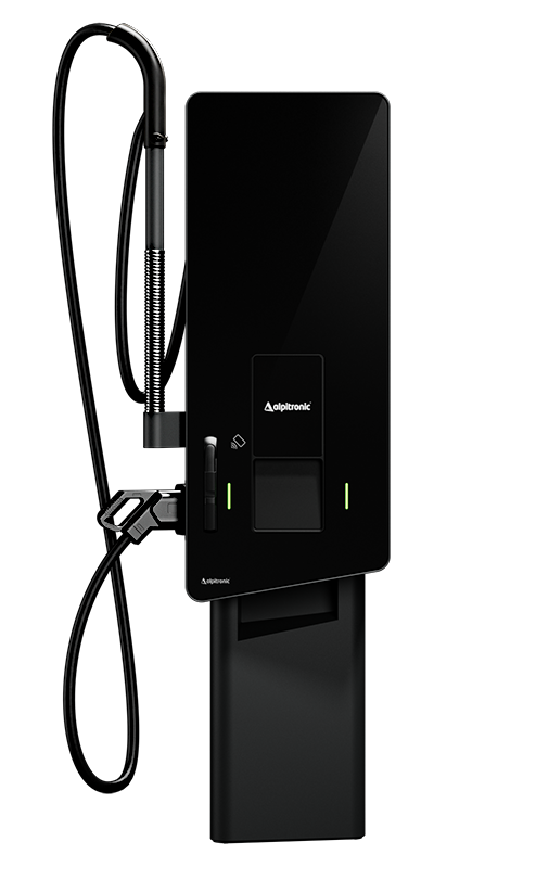 Alpitronic HYC50 Serie 2 49,9 kW 1x 4,5m Kabel und Sockel bei Spreewatt-1