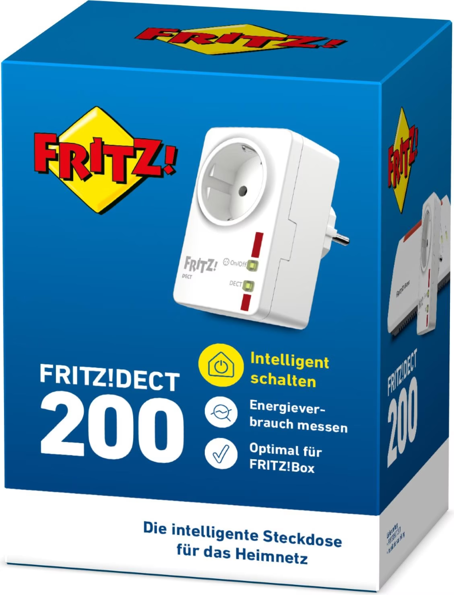 AVM FRITZ!DECT 200 Smart Home Steckdose AVM FRITZ!DECT 200 Smart Home Steckdose
