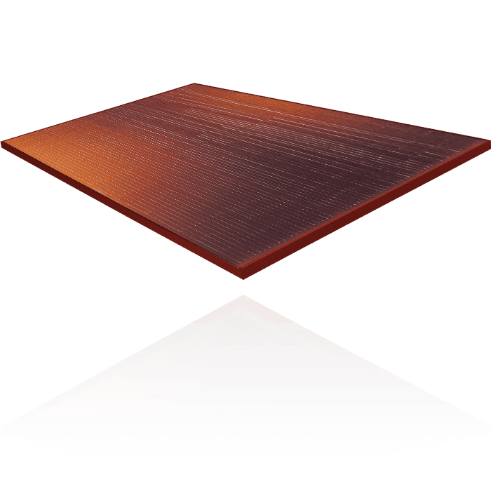 Orange Photovoltaikmodul "Silk Nova" bei Spreewatt