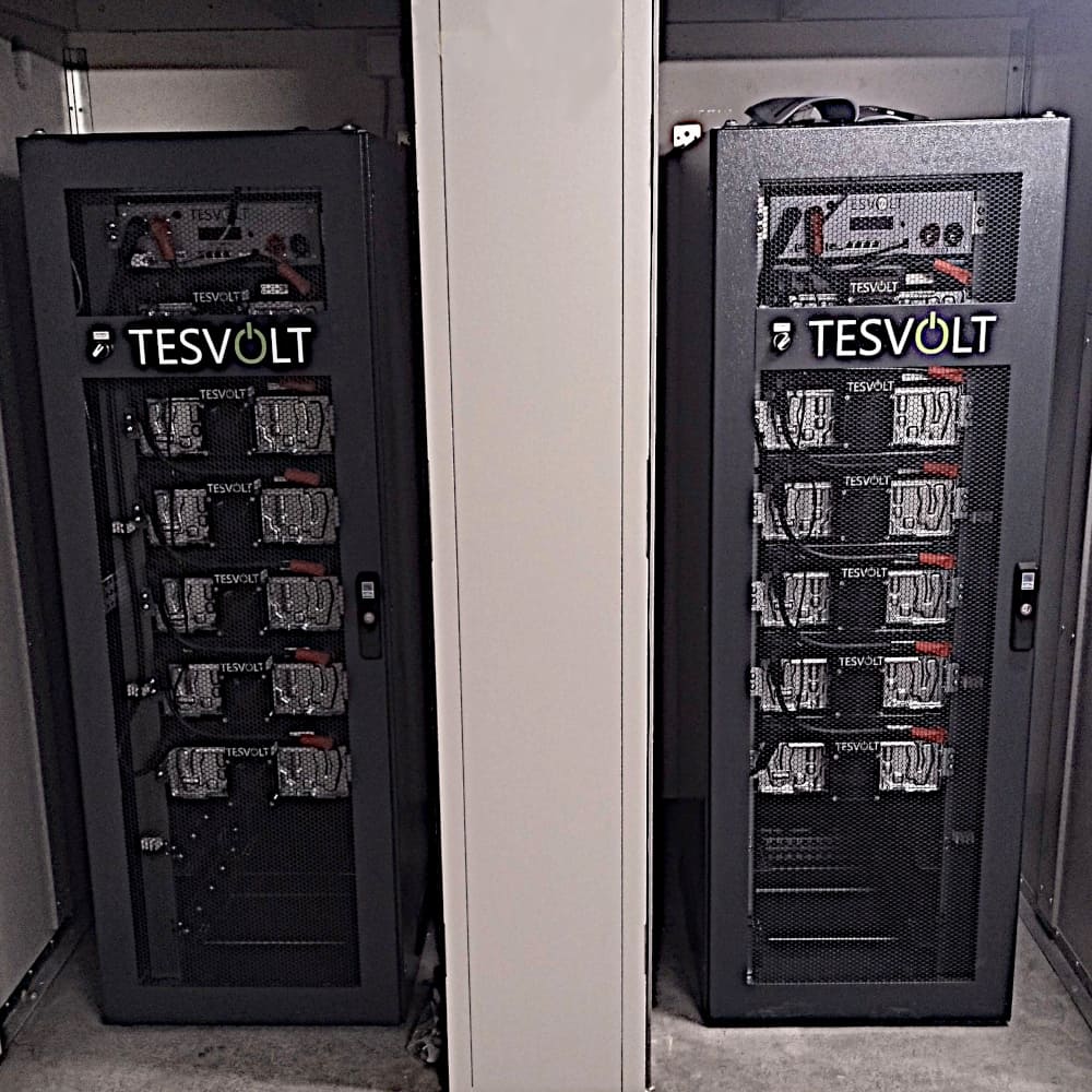 TESVOLT Gewerbespeicher errichtet von EMIS