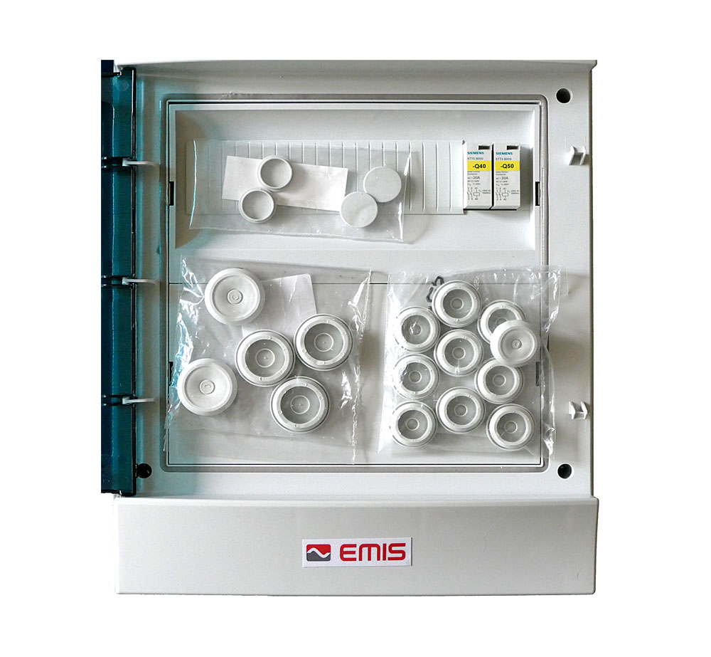 Netzumschaltbox Bauteile