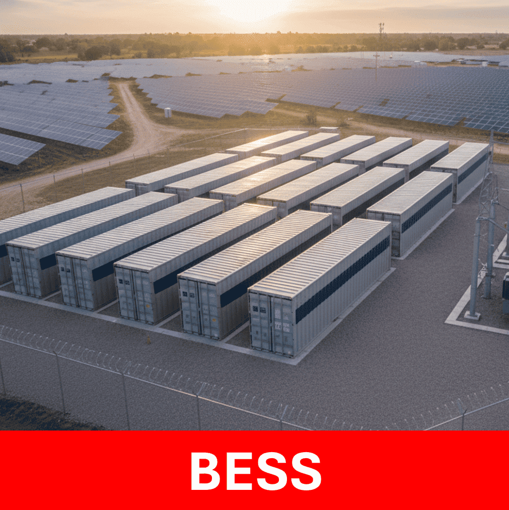 BESS-Anlage von EMIS Electrics